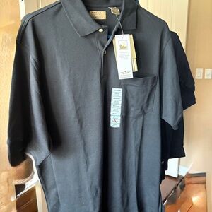 Rapha Black Polo Shirt Premium Cotton Blend New, No smoking home!